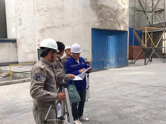 山東華度到魯中水泥采樣檢測(cè)56