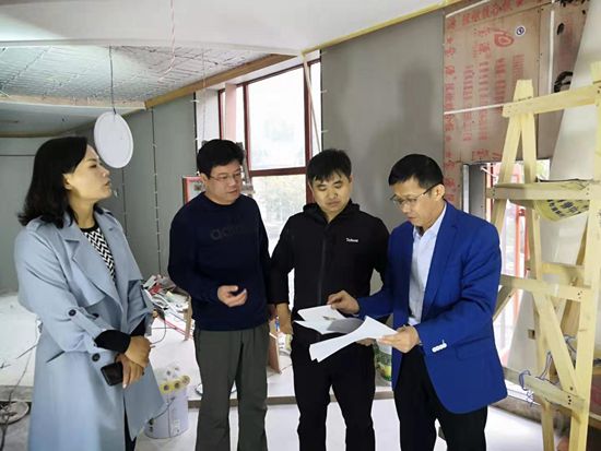 鎮(zhèn)領(lǐng)導(dǎo)到集團(tuán)指導(dǎo)黨建工作13