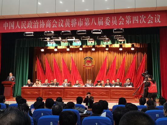 黃驊三陽總經(jīng)理參加市政協(xié)會議56