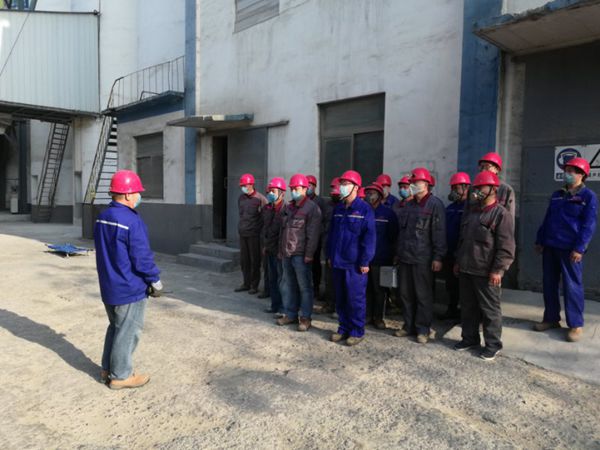 魯中水泥組織電氣火災應急演練 70