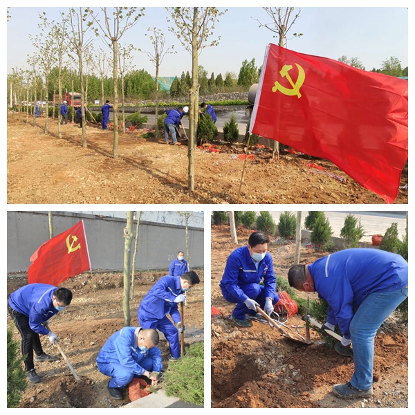 魯中水泥黨支部開展主題黨日活動(dòng)68