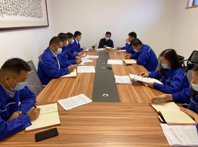 重山思沃瑞召開月度工作會(huì)議48