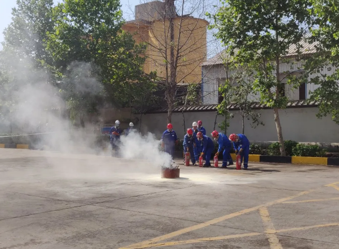 重山思沃瑞公司組織開展火災疏散綜合應急演練55