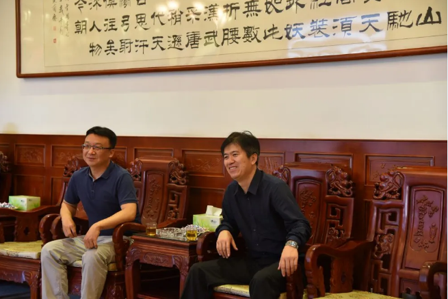 省“四進工作組”山東女子學(xué)院到集團調(diào)研54