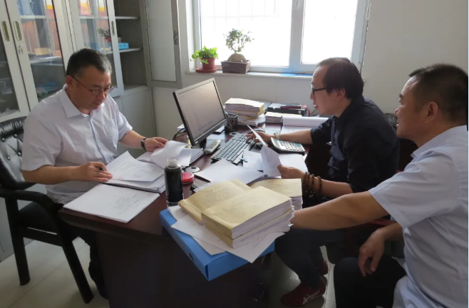 集團(tuán)公司對鵬峰化工、黃驊三陽進(jìn)行管理審核52