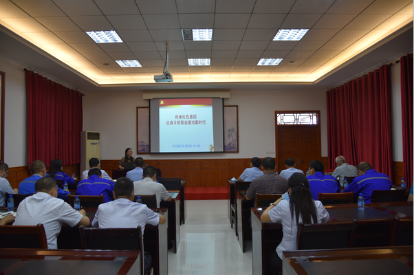 傳承紅色基因 永葆奮斗姿態(tài)——集團(tuán)機(jī)關(guān)黨支部組織專(zhuān)題黨課學(xué)習(xí)57