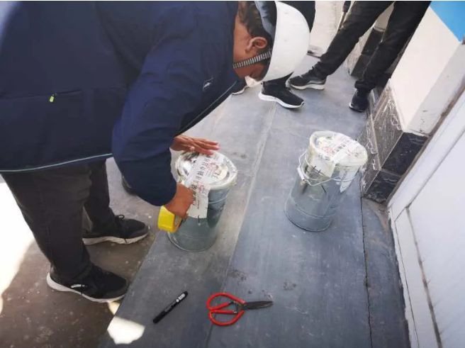 河北省質(zhì)檢院到黃驊三陽進(jìn)行產(chǎn)品質(zhì)量抽查35