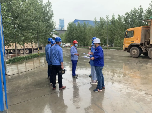 魯中水泥組織職業(yè)危害因素檢測(cè)10