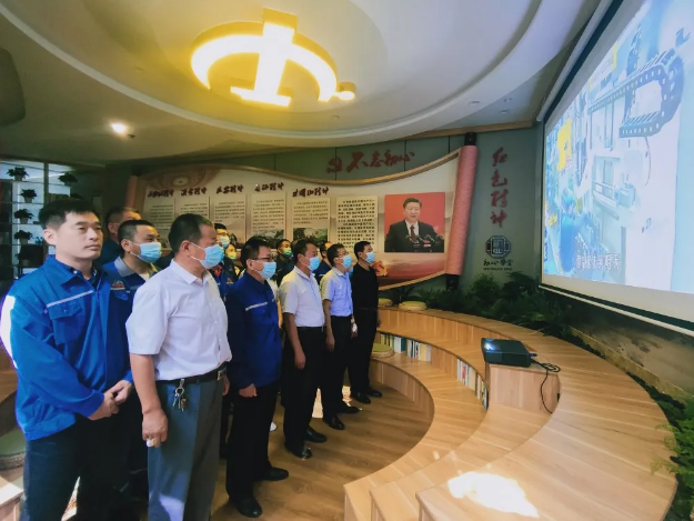 學習紅色精神 牢記初心使命——集團機關黨支部開展主題黨日活動83