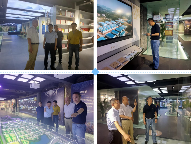 山東省水泥質量監(jiān)督檢驗站站長李峰到集團調研97