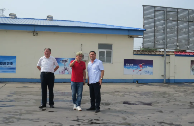 集團發(fā)展促進委員會到魯蒙公司和黃驊三陽公司考察調研83